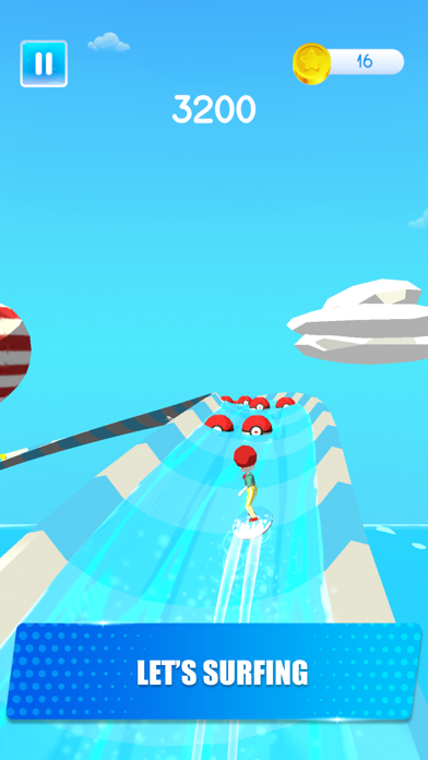 Fast Water 3D - Music Game Screenshot
