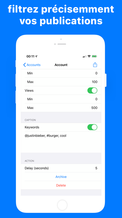 Screenshot #3 pour Posts Cleaner pour Instagram