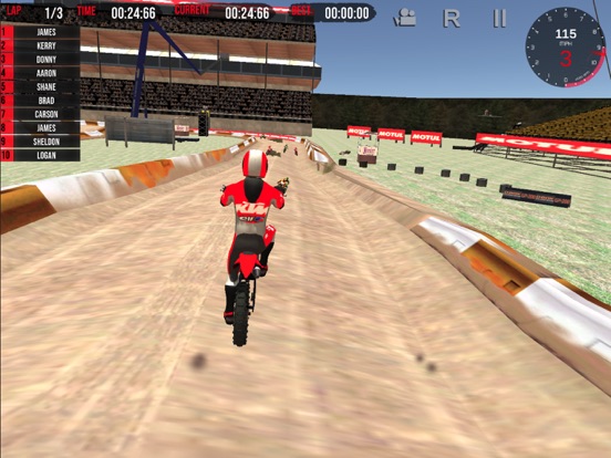 Screenshot #4 pour MX Pro Dirt Bike Motor Racing