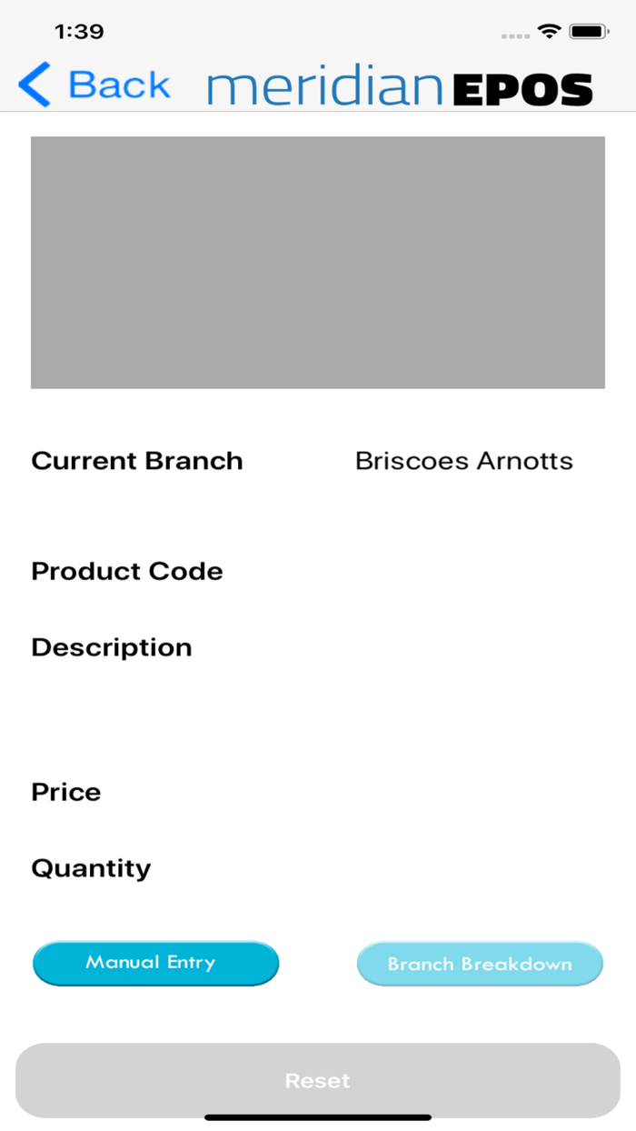 Retail Int Scanner App
