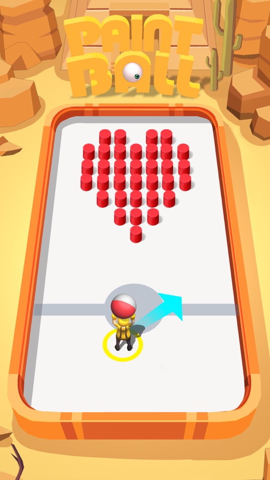 #2. Paint Ball: Shoot Color World (iOS) 来自: 松鹤 钟