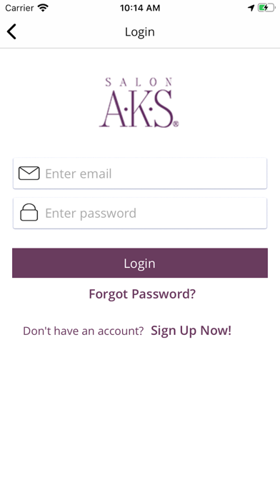 Salon AKS Screenshot