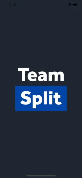 Game screenshot Team Split PRO mod apk