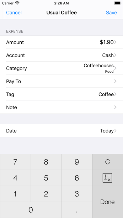 Screenshot #1 pour Active Money Pro