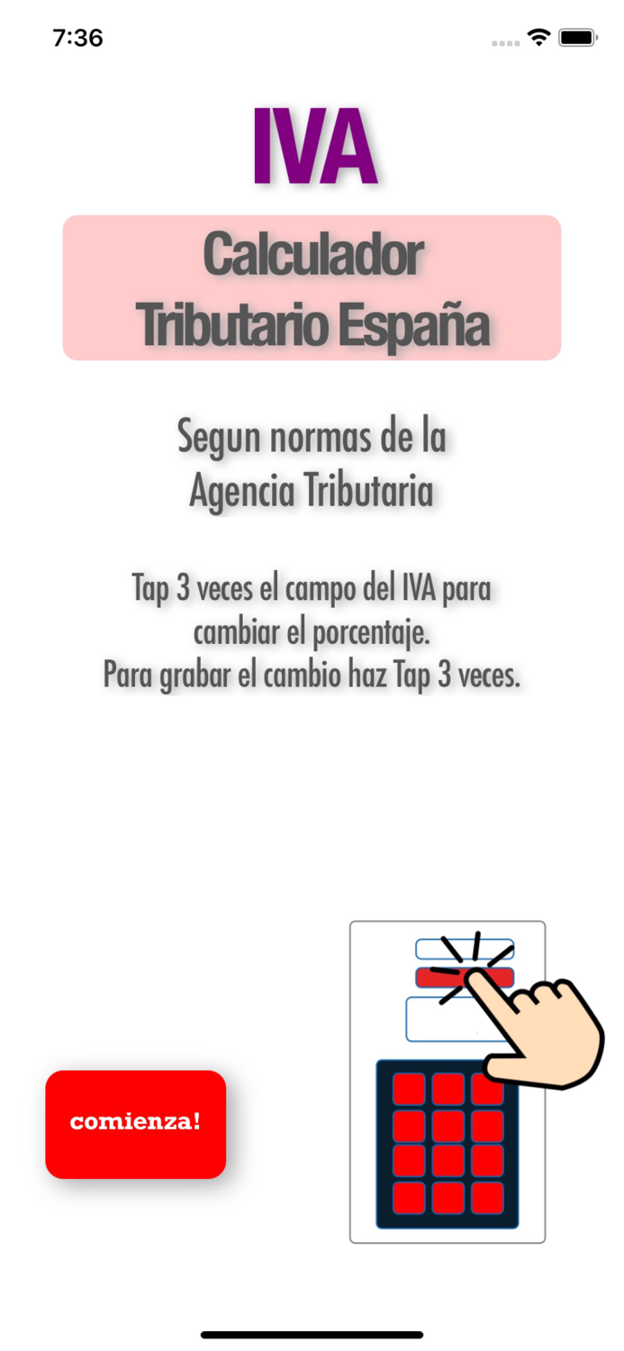 Calculadora IVA España Aeat