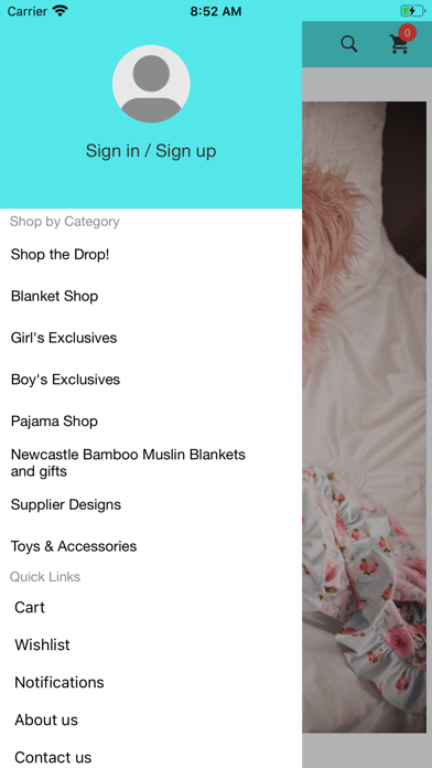Georgias Boutique Screenshot