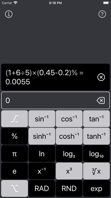 ScientificCalculator’ screenshot 3