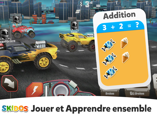 Screenshot #4 pour Jeux enfants: course voiture