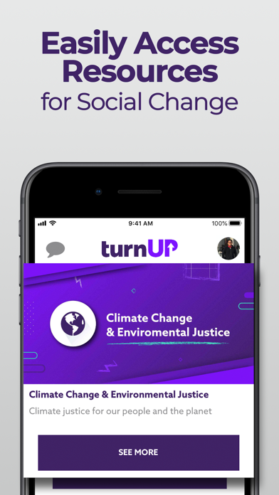 TurnUp Activism: Social Change Screenshot