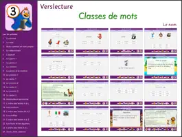 Game screenshot Classes de mots apk