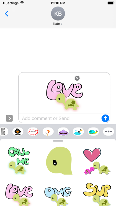 Screenshot #3 pour TORT Sticker Pack
