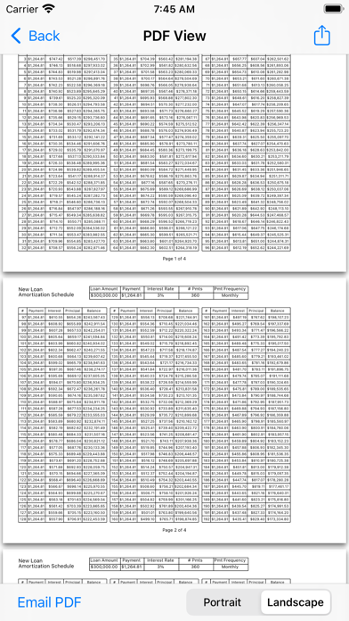 Bighorn Loan Calculator Screenshot