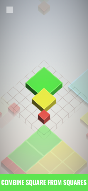 ‎Isometric Squares - puzzle ² Screenshot