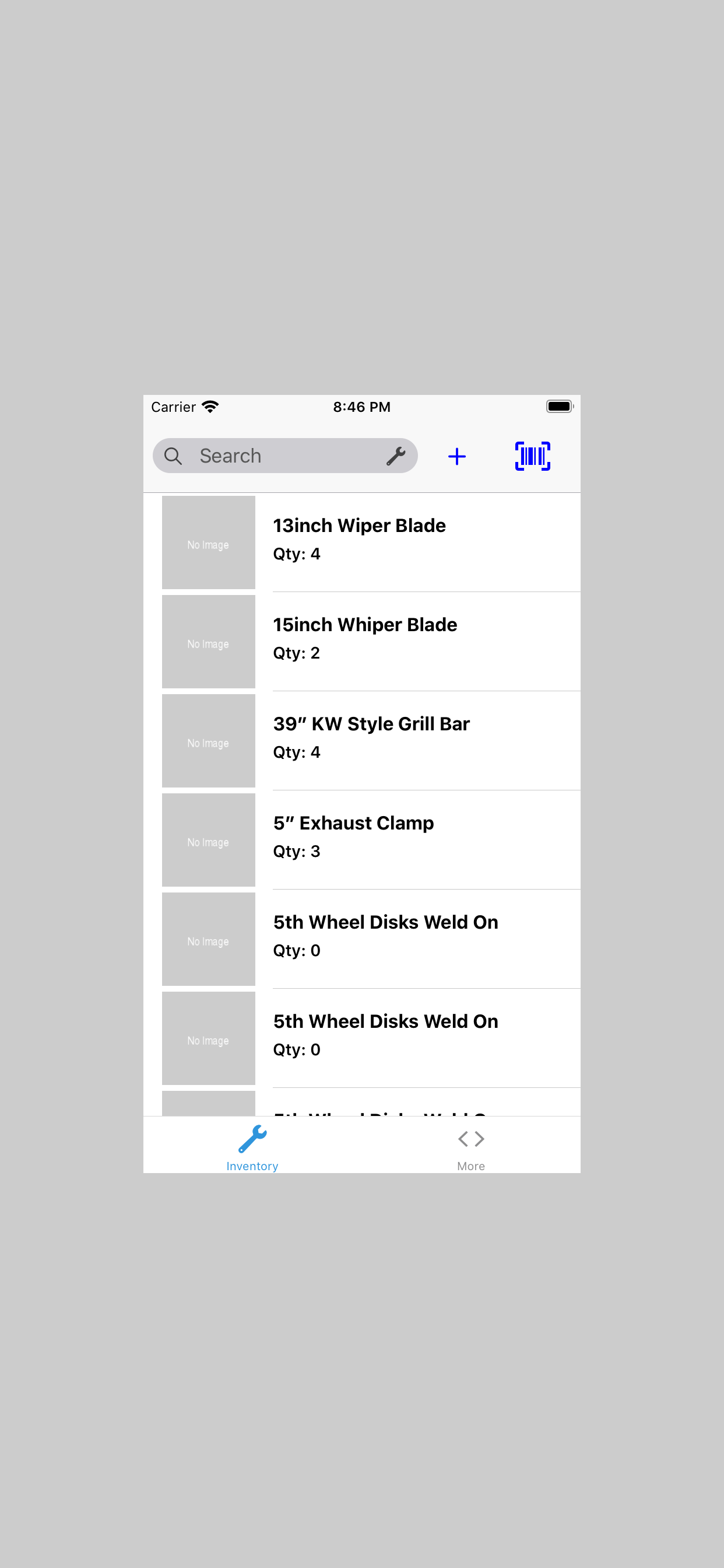Rapid Fleet - Inventory
