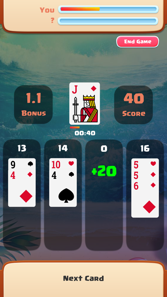 #2. Catch 21 Multiplayer Solitaire (iOS) By: Stefanica Stefan