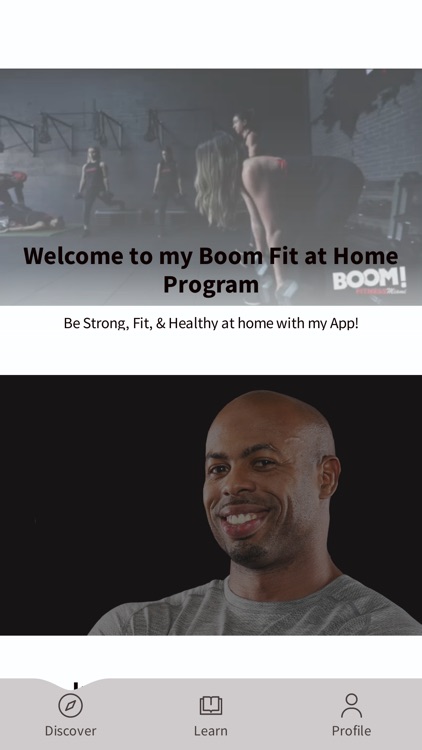 Boom Fit at Home
