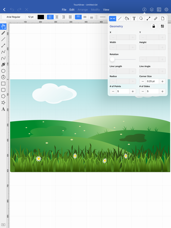 Screenshot #4 for TouchDraw 2 Enterprise