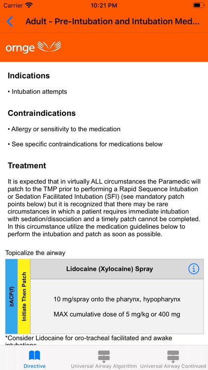 Ornge: Clinical Practice