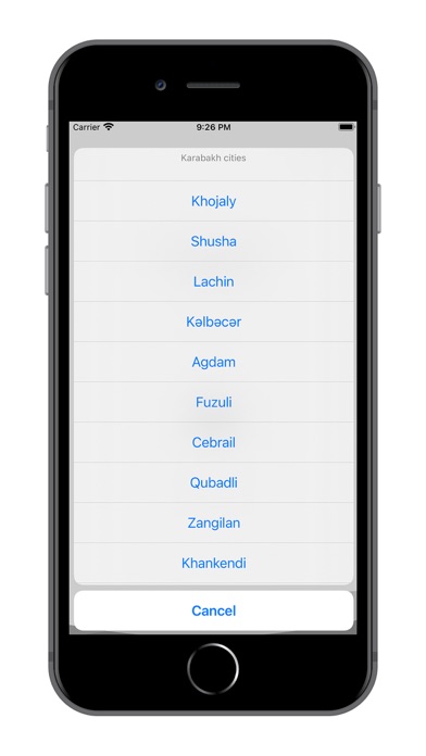 Screenshot #2 pour Karabakh Weather