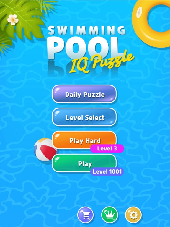 IQ Puzzle SwimmingPoolのおすすめ画像1