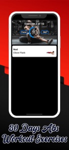 30 Days Abs Workout Exercises screenshot #7 for iPhone