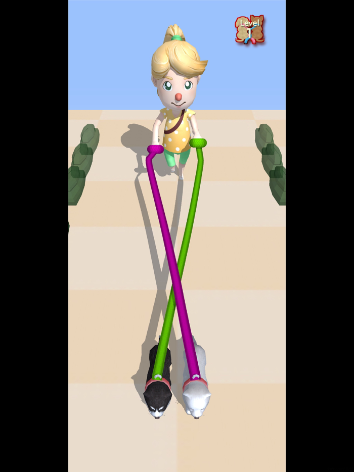 Tangle Dog 3D  - puzzle game