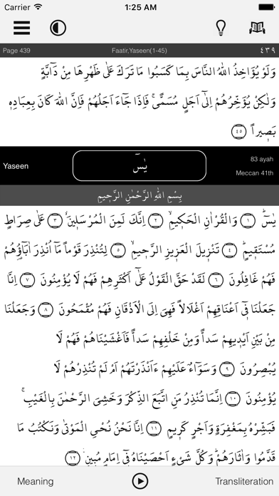 AYFA Quran Screenshot