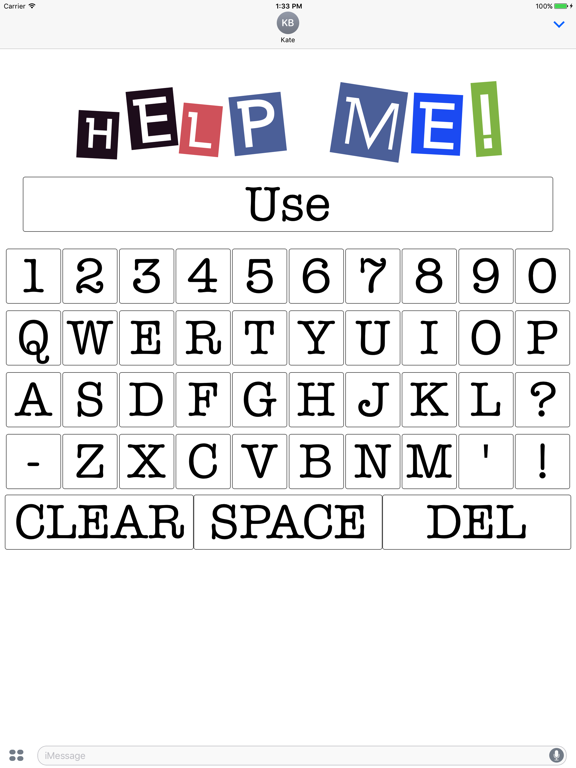 Screenshot #5 pour Ransom Note - Stickers