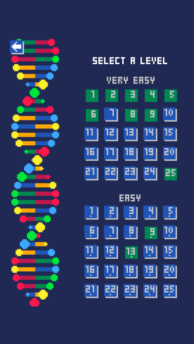 DNA Mutations Puzzles Screenshot
