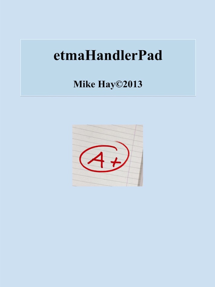 #1. etmaHandlerP (iOS) Podle: Michael Hay