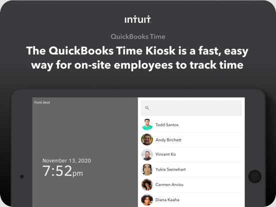 Screenshot #4 pour QuickBooks Time Kiosk