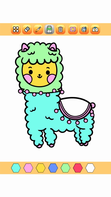 Unicorn And Friend Color Book screenshot-5