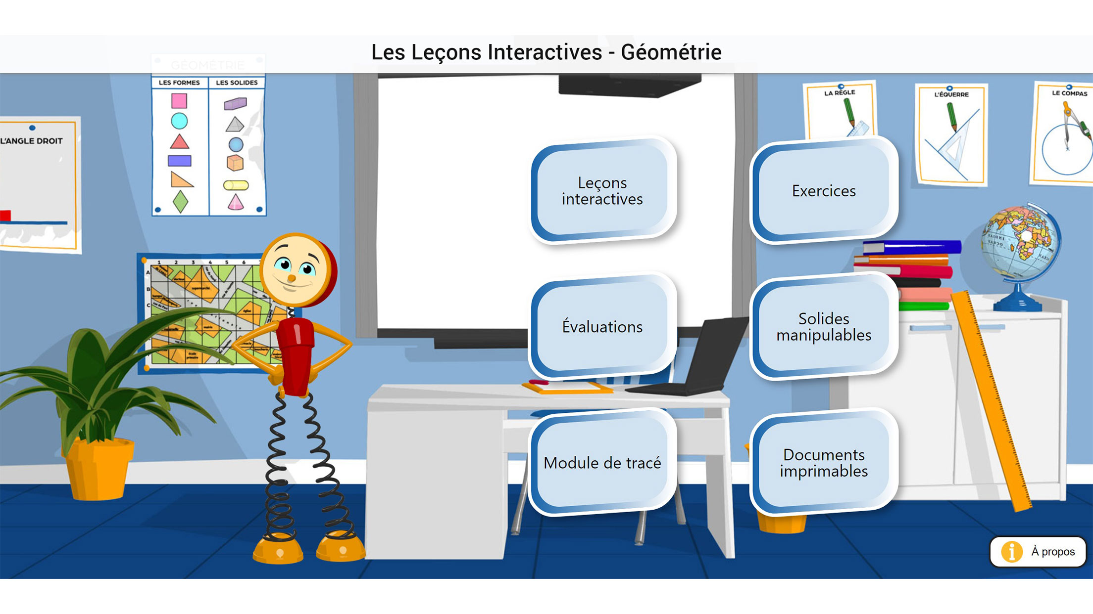 Leçons interactives-Géométrie