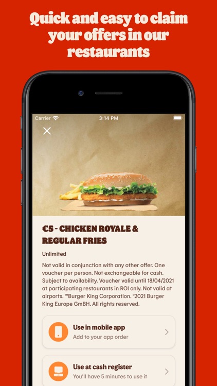 Burger King® Ireland screenshot-3
