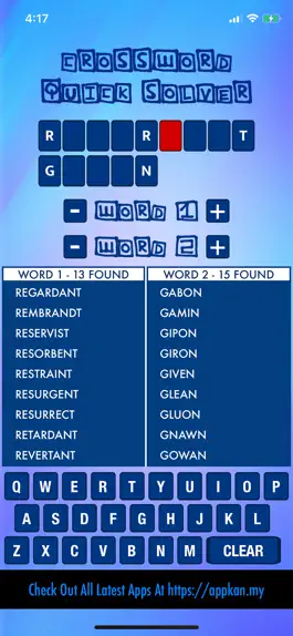 Game screenshot Crossword Quick Solver apk