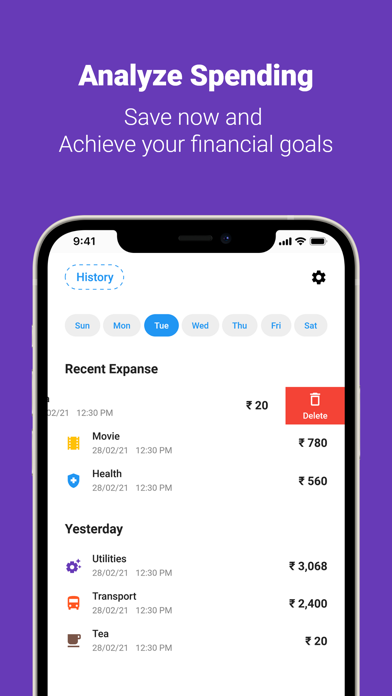Expense Manager - Money Saver Screenshot