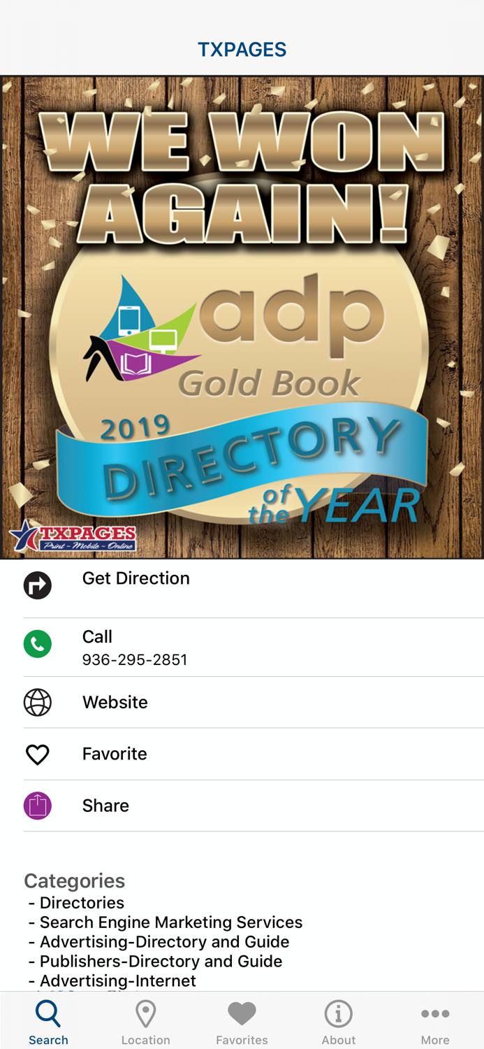 TXPages Local Business Search