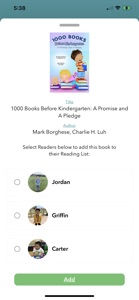 1000 Books Before Kindergarten screenshot #4 for iPhone
