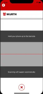 Wurth Mobile Scanner screenshot #6 for iPhone