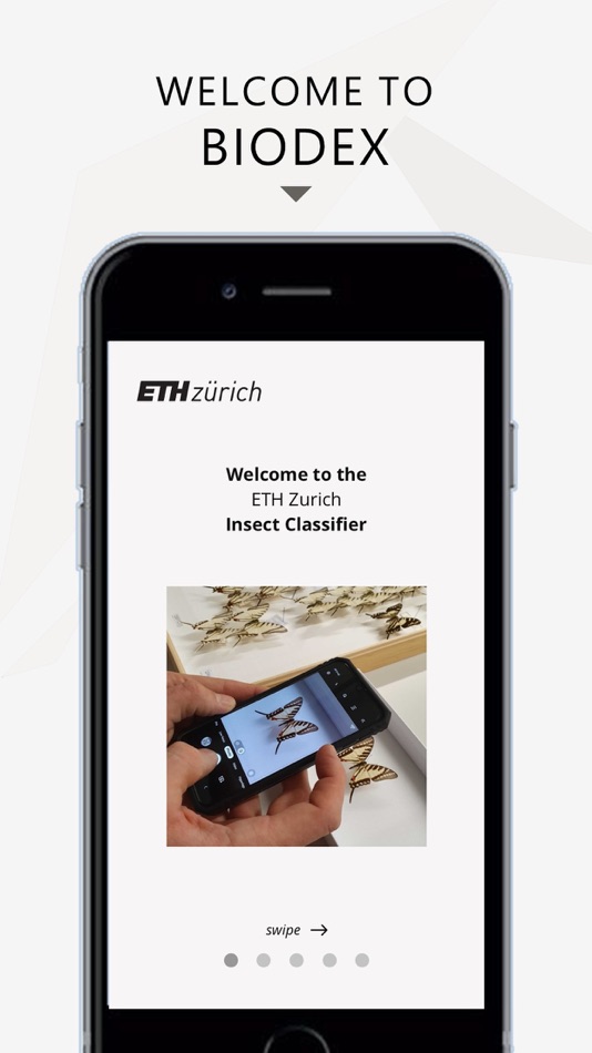 #1. BioDex (iOS) โดย: ETH Zurich