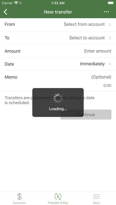 THE CORN CITY STATE BANK Screenshot
