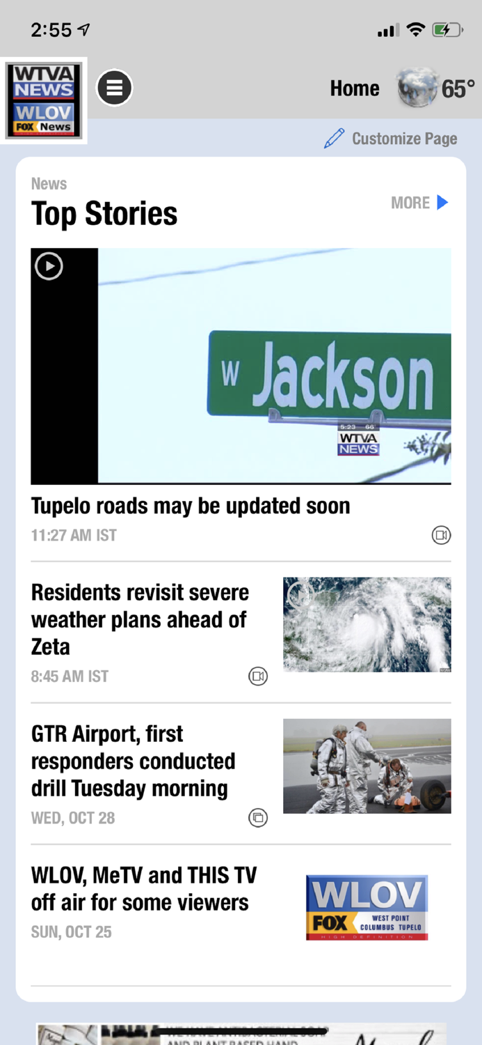 WTVA-WLOV News and Weather