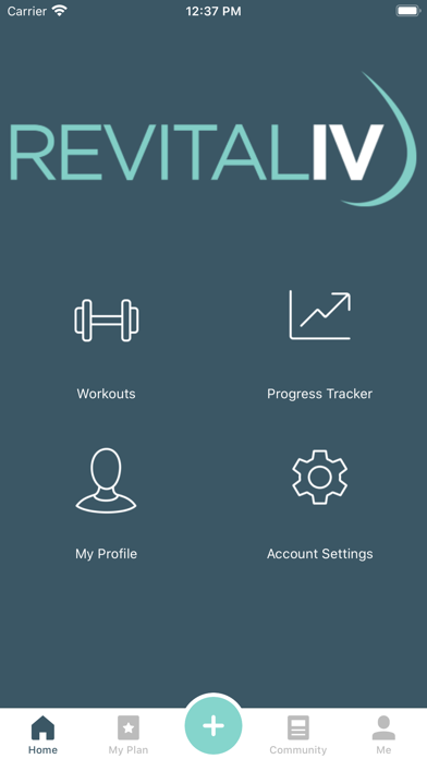 RevitalIV Fitness Screenshot