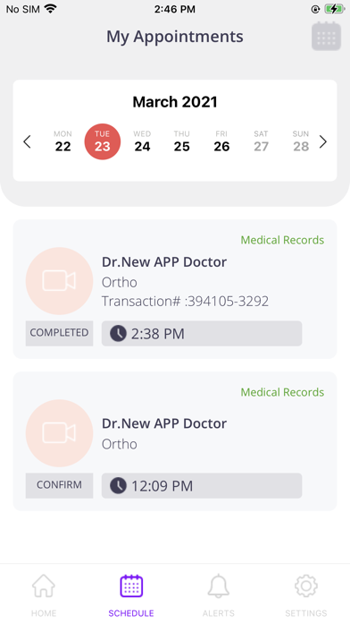 Purple Health Screenshot