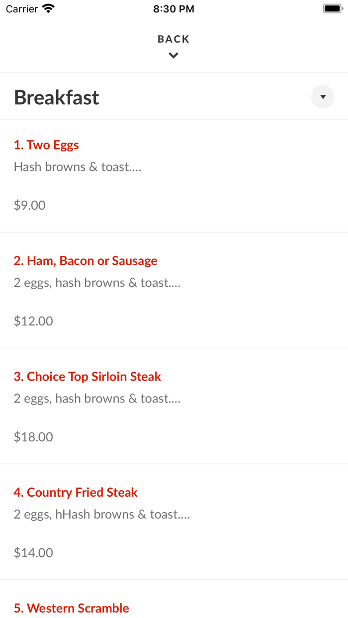 Island Cafe - Anacortes