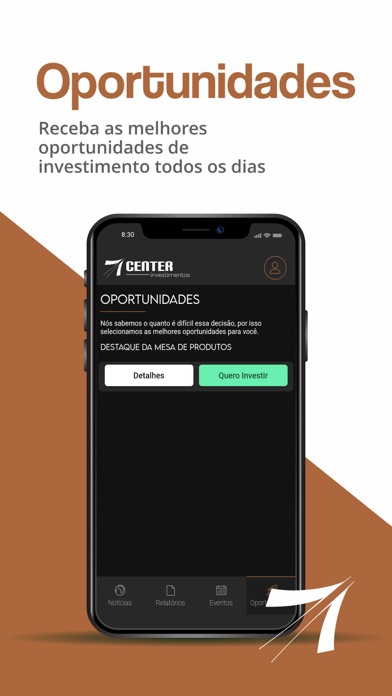 Center Investimentos Screenshot