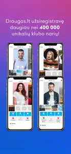 Draugas.lt - Pažintys screenshot #2 for iPhone
