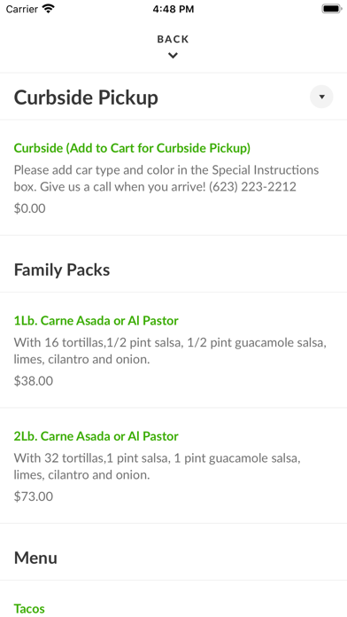 Tacos Tijuana at Gilbert LLC Screenshot