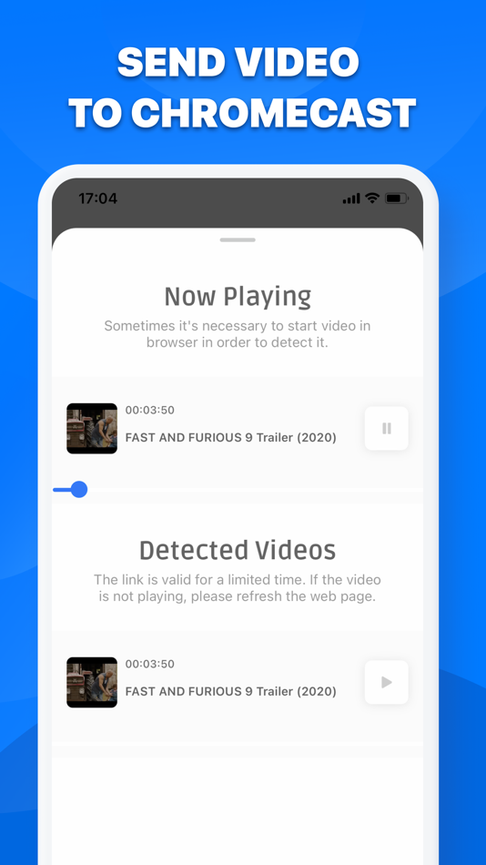 #4. Castio: Cast to Chromecast (iOS) 由: Kraftwerk 9 Inc
