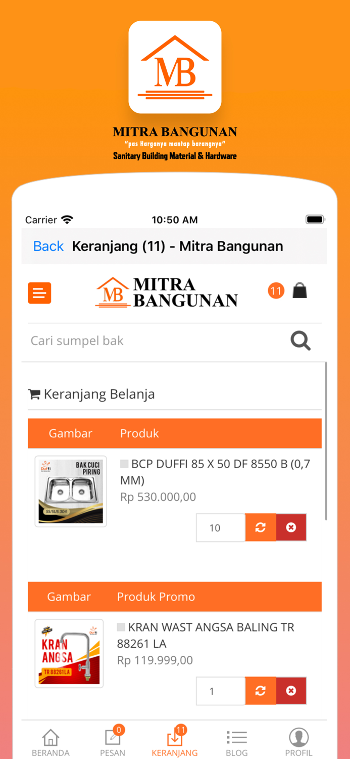 Mitra Bangunan Store